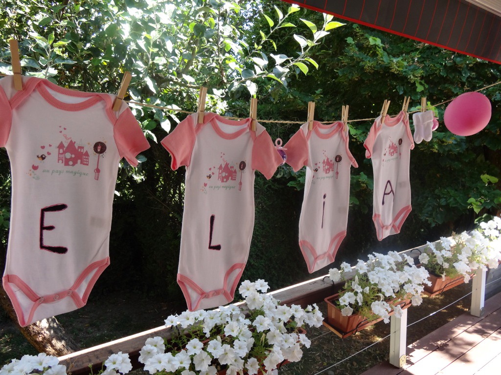 Décoration fête prénatale à Rixheim
